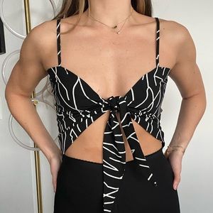 Reversible funky going out top